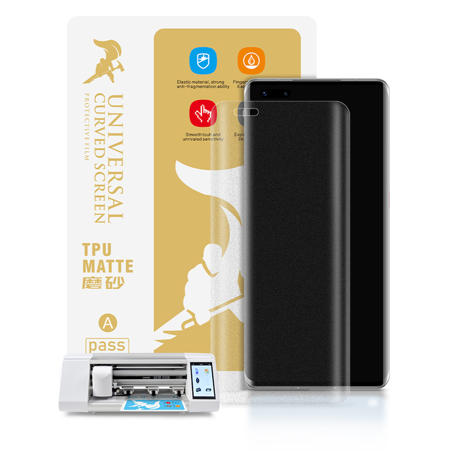 Universal Mobile Phone 4 Layers Self-healing Matte Hydrogel TPU Film No Warped Anti Glare Screen Protector