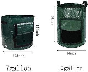 Sac de plantation pour légumes de jardin de 10 gallons, sacs de culture ventilés pour plantes, pommes de terre, tomates, carottes - Product Image 2