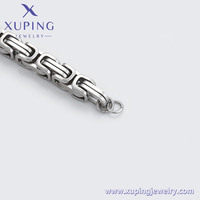 XUPING T000835032 Diseño de cadena original Antiguo Real Simple Cool Moda Acero inoxidable Pulsera de joyería de acero inoxidable