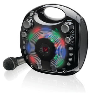 Altavoz de Karaoke con Luces LED, Dos Altavoces de 1W, Salida AV/RCA, Ideal para Fiestas en Casa - Product Image 1