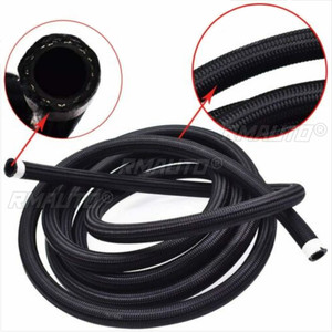 Manguera de Combustible AN4 AN6 AN10 de 3FT/5FT/10FT/20FT, Manguera para Aceite y Gas, Tubería de Nylon y Acero Inoxidable Trenzado con Interior de Goma CPE - Product Image 2