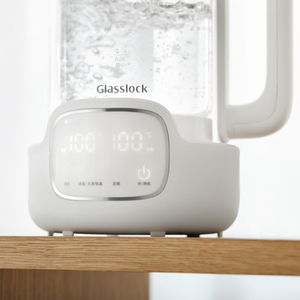 Xách tay 0.8L tự động điện Ấm trà thông minh dày thủy tinh nước nồi hơi ấm đun nước cho trà cà phê với bộ lọc - Product Image 6