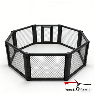 <span class=keywords><strong>Cage</strong></span> de combat <span class=keywords><strong>MMA</strong></span> octogonale professionnelle <span class=keywords><strong>gonflable</strong></span> extra-haute, <span class=keywords><strong>cage</strong></span> d'entraînement de lutte/taekwondo/karaté en PVC personnalisée 4*4/5*5/6*6m - Product Image 1