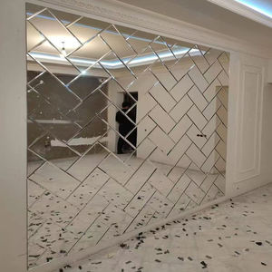 Può incollare KTV Hotel sfondo parete vetro smerigliato <span class=keywords><strong>specchio</strong></span> mosaico <span class=keywords><strong>specchio</strong></span> - Product Image 1