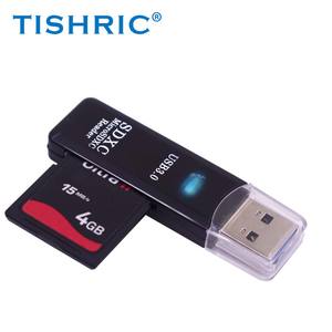 <span class=keywords><strong>Lector</strong></span> Multifunción USB 3.0 de Alta Velocidad TISHRIC para Tarjetas de Memoria SD, Tarjetas TF y Teléfonos Móviles, Conexión y Uso Inmediato - Product Image 1