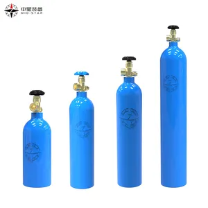 Cilindros de Gas Industrial de alta presión, para helio Gas/CO2/oxígeno, proveedor de fábrica