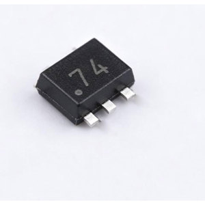 BAT74V,115 ไดโอดของแท้จากผู้ผลิตชิ้นส่วนอิเล็กทรอนิกส์ 2 ตัว อิสระ 30V 200mA แบบติดตั้งบนพื้นผิว SOT-666-6 - Product Image 1