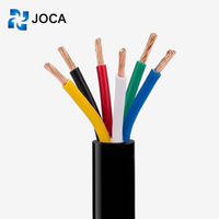 Cable blindado UL2464 de fábrica, 4 núcleos, 26 AWG, con blindaje de lámina y cable de drenaje, cable de control de señal multiconductores para computadora