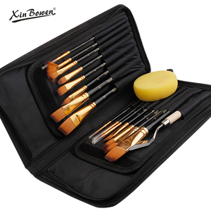Pinceaux d'artiste Xin Bowen en gros, lot de 17 pièces, pinceaux de <span class=keywords><strong>peinture</strong></span> professionnels avec sac en toile pour la <span class=keywords><strong>peinture</strong></span> artistique - Product Image 2