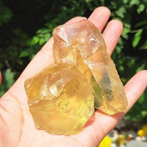 Piedras de Cristal de Citrino Natural al por Mayor, Cuarzo Amarillo en Bruto a Granel para Sanación, Fabricación de Joyas, Decoración del Hogar y Regalos - Product Image 1