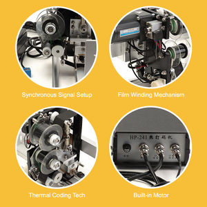 Máquina automática de codificación por estampado en caliente para fecha, número de lote y fecha de caducidad en envases de alimentos, bebidas, bolsas de cosméticos, cajas y película. - Product Image 5