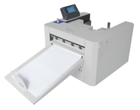 Machine perforante de rainage de papier d'alimentation d'air automatique numérique de contrôle d'écran tactile 372Y