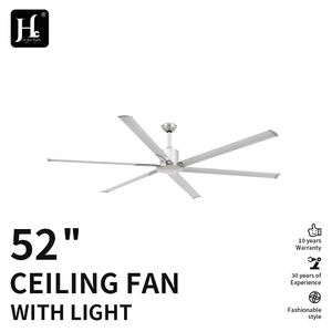 Ventilador de Techo Industrial Premium de 72 Pulgadas con Luz y Control Remoto, Motor de Alta Potencia, Aspas de Aluminio de 6 Velocidades - Product Image 2