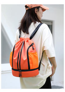 New Design Fashion <b>Drawstring</b> Sport Gym Backpack String <b>Drawstring</b> Sport Outdoor Bag Travel <b>Drawstring</b> Backpack Travel Bags - Product Image 5