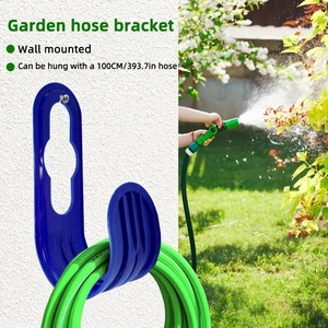 <b>Garden</b> Wall Mount Tap Hose Organizer Water Pipe Reel Rack Agriculture Water Pipe Reel Racks Convenient Water Hose <b>Hooks</b> - Product Image 1