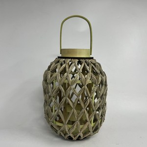 ตกแต่งด้วยหลอดเชิงเทียนโคมไฟไม้ - Product Image 1