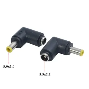 DC 5.5*2.1 Female to 5.0*3.0 Male DC Power Adapter Plug Connector Dc Jack Tip for Samsung Laptop Adapter Charger
