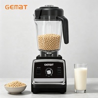 3 Liter Zwarte Peper Blender Mixer Grinder Machine voor Thuiskeuken Hoge Kwaliteit Koperen Motor Sapcentrifuge Blender