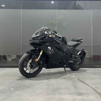 Moto de course tout-terrain 5000W avec vitesse maximale de 130 km/h, batterie au lithium 72V, certifiée EEC et COC