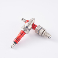 Bougie d'allumage Racing 3 Electrode A7tc pour moto Gy6 50cc 125cc 150cc Atv Scooter Dirt Bike Go Kart Accessoires pour moto