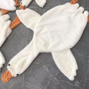 Large Big Size <b>White</b> Goose <b>Throw</b> Pillow Plush Unstuffed Goose Plushies Sleep Pillow Duck Goose Animal Stuffed Toys - Product Image 6