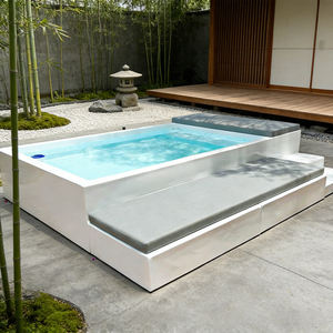Piscina Infinita Elevada de Fibra de Vidrio para Adultos, Resistente a los Rayos UV, con Capacidad Personalizada, de Supply Companies America - Product Image 5