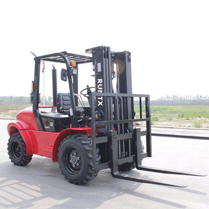 RUNTX Çin Fabrikası Tüm Kompakt Arazi Tipi 4X4 4WD 2.5ton 3ton 3.5ton Uzun Garantili Arazi Forklifti Satılık - Product Image 1