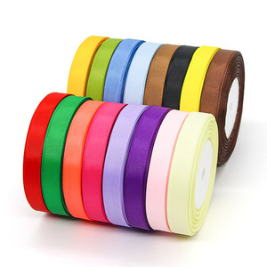 FangZHI Ribbons 1.5cm Grosgrain Solid Color Polyester Webbing For Hair Accessories Gift Packaging Clothing - Product Image 5