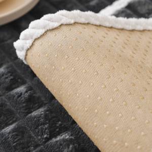 Universale gufi ricamo flanella antiscivolo ispessito copridivano soggiorno caldo flanella divano cuscino bracciolo asciugamano posteriore - Product Image 6