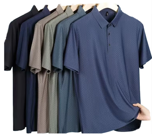 <span class=keywords><strong>Polo</strong></span> Sportiva da Uomo ODM, Maglietta in Maglia Elasticizzata Antipiega, Asciugatura Rapida, per Golf - Product Image 1