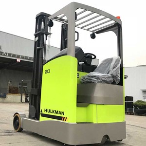 HULKMAN, nuevo apilador eléctrico de doble tijera profunda, 2ton, <span class=keywords><strong>1</strong></span>,4 M, YB20, carretilla elevadora de alcance, camión eléctrico - Product Image 5