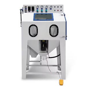Petite machine de <span class=keywords><strong>sablage</strong></span> avec plateau tournant et <span class=keywords><strong>pistolet</strong></span> de <span class=keywords><strong>sablage</strong></span> automatique - Product Image 6