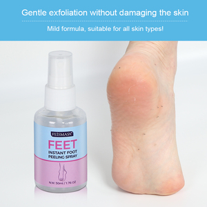 Spray et Crème pour les Pieds Adultes avec Vitamine C et Acide Hyaluronique, Extrait <span class=keywords><strong>de</strong></span> Noix <span class=keywords><strong>de</strong></span> Coco, Exfoliant, Blanchissant, Lissant pour les Pieds - Product Image 3
