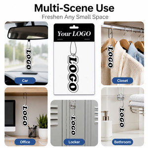 Free Samples Car air Freshener Hanging Paper Custom Different Smells air Freshener Car with logo - Product Image 5