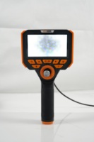 360 °   Endoscope industriel articulé de 2 mm, caméra boroscope pour l'inspection des tuyaux et des moteurs automobiles