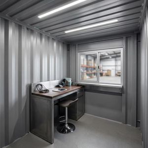 Contenedor Marítimo Modificado Multiusos, Caseta Exterior con Panel Sándwich, Diseño Moderno para Oficinas de Seguridad, <span class=keywords><strong>Tiendas</strong></span> Pop-Up - Product Image 3
