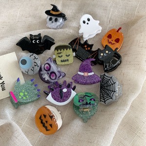 Horquilla de ácido acético de alta calidad inspirada en Halloween, pequeño flequillo, pinza de <span class=keywords><strong>calabaza</strong></span> fantasma, horquilla para niñas, nuevo pelo de Metal de gama alta - Product Image 3