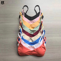 Soutien-gorge de sport sans couture personnalisé pour la vente en gros, respirant, séchage rapide, doux et confortable pour la course, le Pilates et la gym