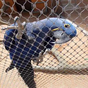 Fabrikant Aangepaste 304 316 Vogel Netten/Vogelnet/Rvs Vogel Volière Zoo Mesh