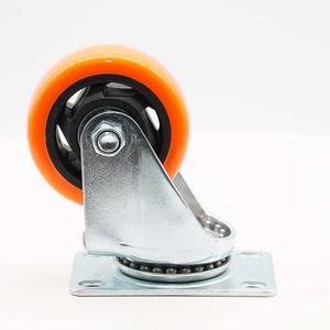 Drehbare Schwenk rad rolle Hoch leistungs rolle mit Bremse oder ohne Bremse PVC PU PP Nylon Industrie rollen - Product Image 2