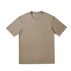 Camiseta de Cuello Redondo Extra Grande para Hombre, 100% Algodón Orgánico, 260 g/m², Cómoda, Suave, Estampado Largo, Nueva Colección Verano 2025, Económica - Product Image 6