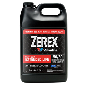 ZEREX Heavy Duty Extended Life 50/50 Refrigerante anticongelante 1 galón - Product Image 1