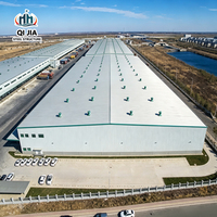 Bâtiment d'entrepôt préfabriqué fermé - Hangar de stockage à structure en acier haute résistance avec conception professionnelle