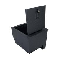Tuojue Metal Gun Safe pour Nissan Titan Coffre-fort caché monté sur console