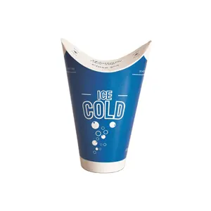 Tasse de boisson chaude personnalisée à double film mat enduit de papillon-Tasse de papier de café jetable robuste