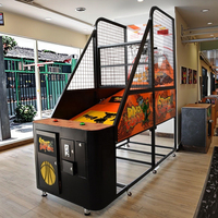 Machine de jeu d'arcade de basketball en gros, machine de jeu d'arcade de tir au basketball de rue