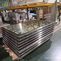 Ventanas Modernas de Aluminio con Doble Acristalamiento Aislante, Insonorizadas, con Certificación NFRC, Antirrobo y Eficiencia Energética