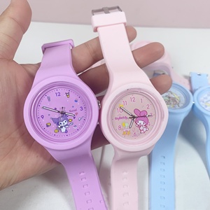 <span class=keywords><strong>Montre</strong></span> à quartz numérique tendance Kuromi pour étudiants, montres en silicone de dessin animé, <span class=keywords><strong>montre</strong></span> pour enfants <span class=keywords><strong>Melody</strong></span> - Product Image 3