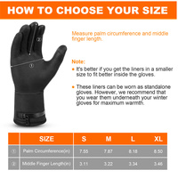 Gants de ski chauffants électriques Dr.Warm 7.4V pour hommes et femmes |   Chauffe-mains d'hiver alimenté par batterie rechargeable avec bande réfléchissante de sécurité