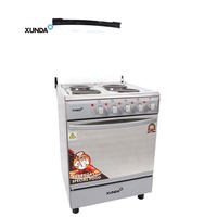 Xunda 4 Elektroherd Gasherd mit Backofen Freistehender Herd Kombinierter Gaskochherd mit Backofen Cocina a Gas Con Horno